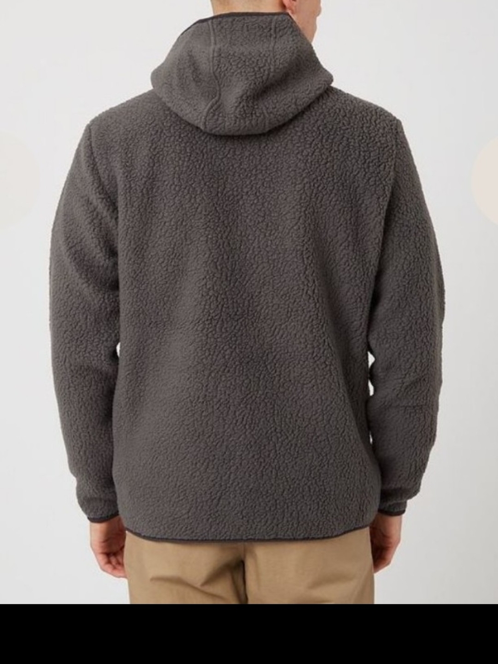 Patagonia Men's Gray Retro Pile Fleece Pullover - Picture 2 of 8